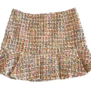 TCEC Skirt Woven Colorful Confetti Pleated Skirt